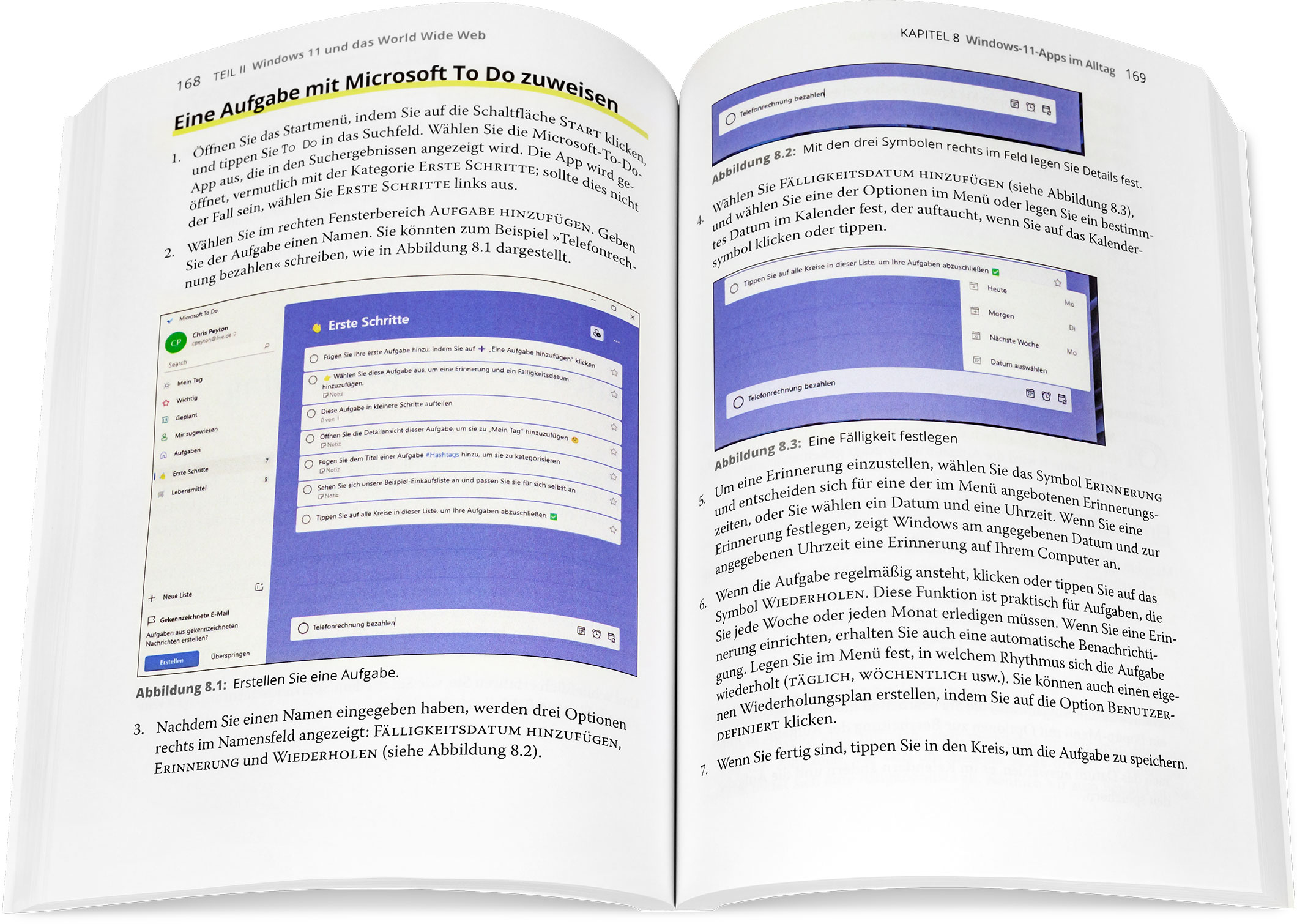 Blick ins Buch: Windows 11 für Senioren für Dummies