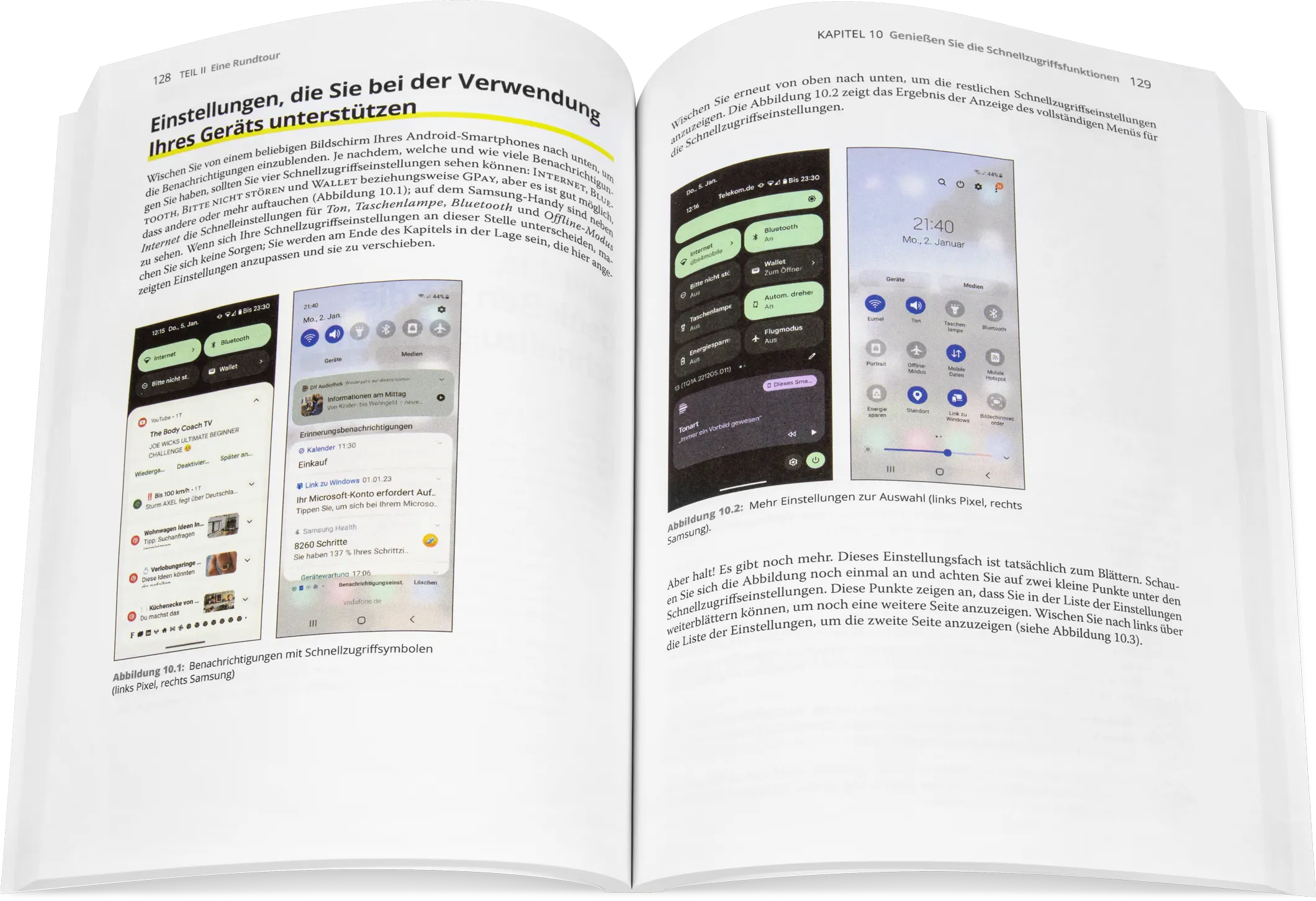 Blick ins Buch: Android Smartphones für Dummies