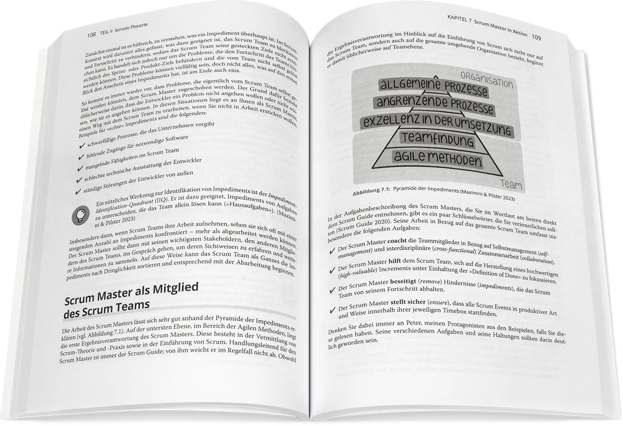 Blick ins Buch: Professional Scrum Master und Product Owner für Dummies