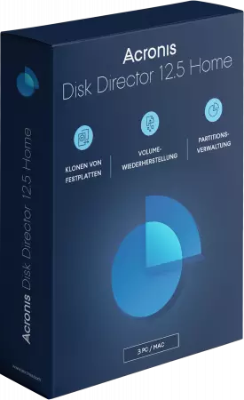 Disk Director 12.5 Family Pack (Box)