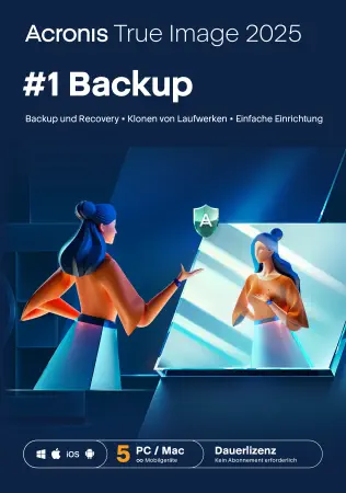 True Image 2025 für 5 PCs/Mac  Upgrade
