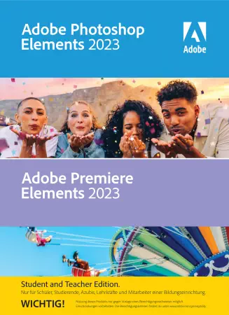 Photoshop & Premiere Elements 2023 Mac Student & Teacher (ESD)