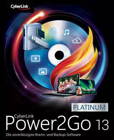 Power2Go 13 Platinum - UPG v. Version 11/12