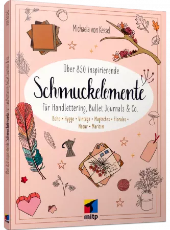 Über 850 Schmuckelemente für Handlettering, Bullet Journals & Co.