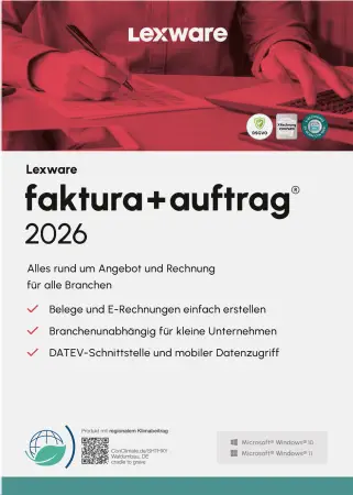 faktura+auftrag 2026 Jahreslizenz