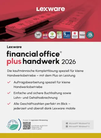 financial office plus handwerk 2026 Jahresversion