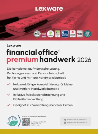 financial office premium handwerk 2026 Jahresversion
