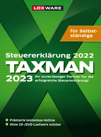 TAXMAN 2023 für Selbständige