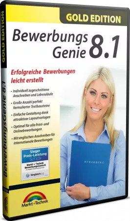Bewerbungs Genie 8.1 - Gold Edition