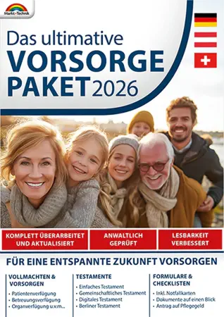 Das ultimative Vorsorge Paket 2026 Das ultimative Vorsorge Paket 2026
