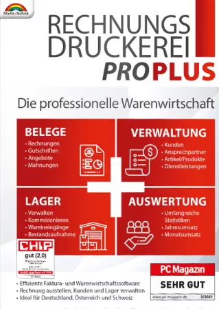 Rechnungs-Druckerei 2025 Pro Plus