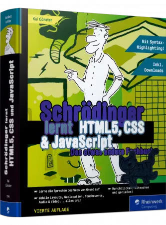 Schrödinger lernt HTML5, CSS3 & JavaScript
