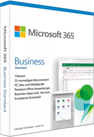 Microsoft 365 Business Standard - Key Card