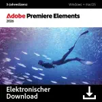 Premiere Elements 2026 - 3 Jahre für Windows/Mac (Download)