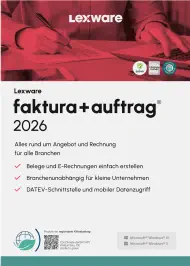 faktura+auftrag 2026 Jahreslizenz