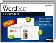 Microsoft Word 2013 auf einen Blick