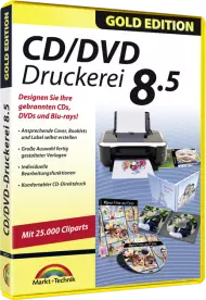 CD/DVD Druckerei 8.5 - Gold Edition