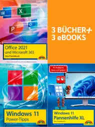 Windows 11 und Office - 3 Bücher + 3 eBooks