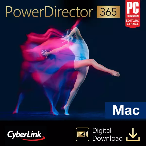 PowerDirector 365 für Mac Jahresabo (Download)