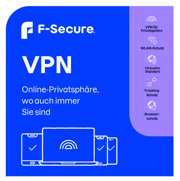 F-Secure VPN für 5 Geräte - 24 Monate Verlängerung