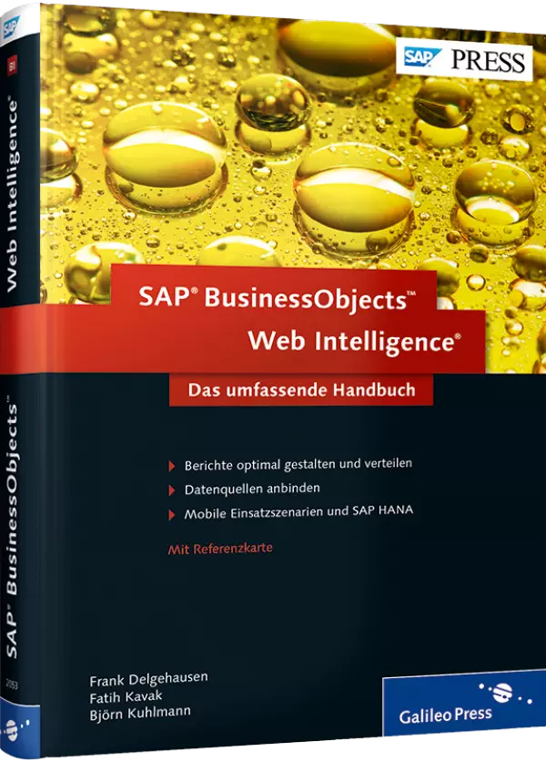 SAP BusinessObjects Web Intelligence - Das umfassende Handbuch