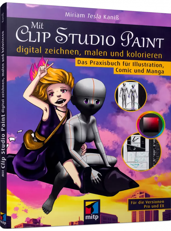 Mit Clip Studio Paint digital zeichnen, malen und kolorieren