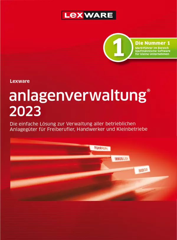 Lexware anlagenverwaltung 2023 Jahresversion