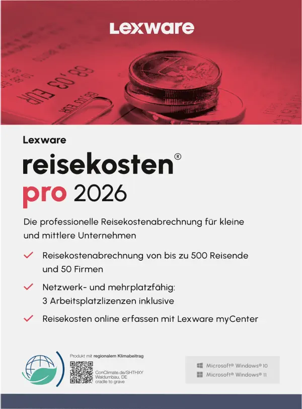 reisekosten pro 2026 Jahresversion