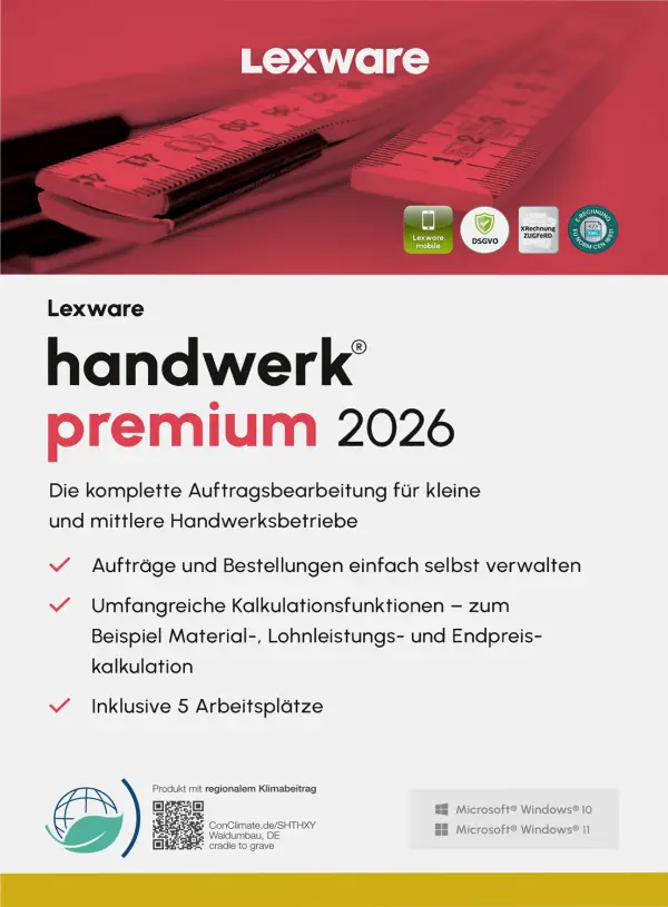 handwerk premium 2026 Jahresversion
