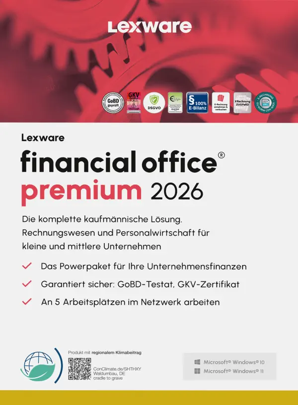 financial office premium 2026 Jahresversion