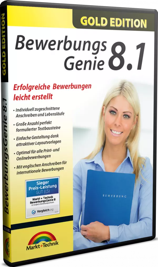 Bewerbungs Genie 8.1 - Gold Edition