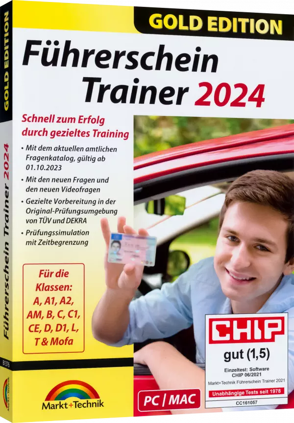 Führerschein Trainer 2025 Gold Edition Mit dem aktuellen amtlichen