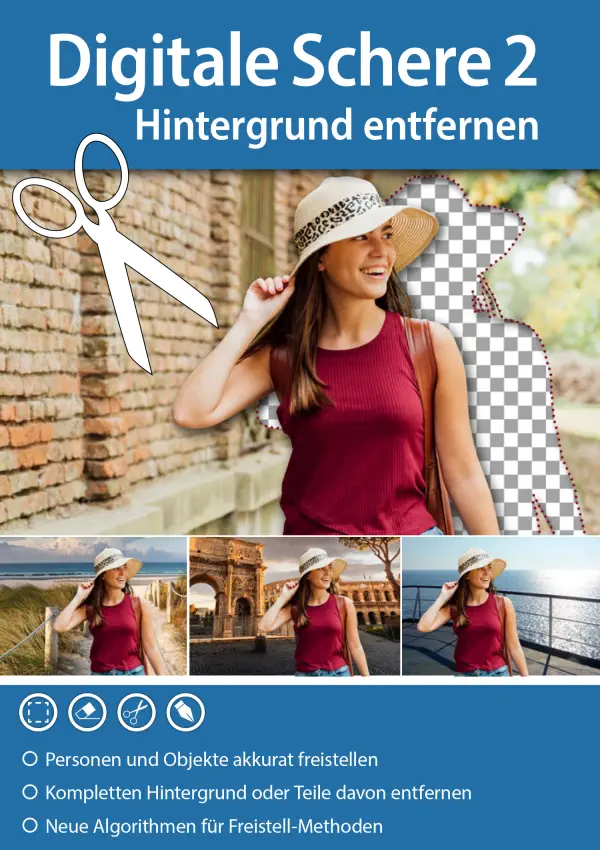 Digitale Schere 2 - Hintergrund entfernen