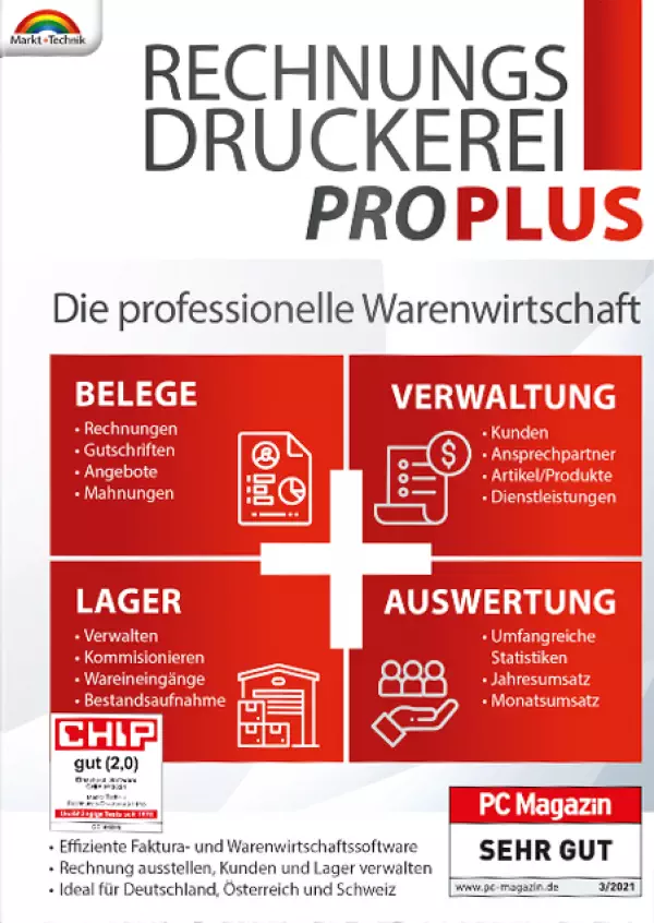 Rechnungs-Druckerei 2025 Pro Plus