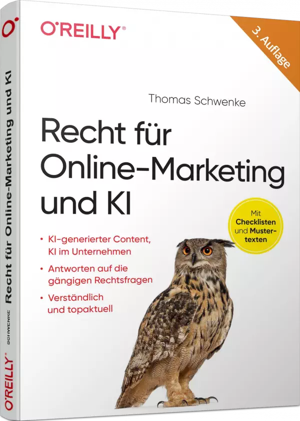 Recht für Online-Marketing und KI