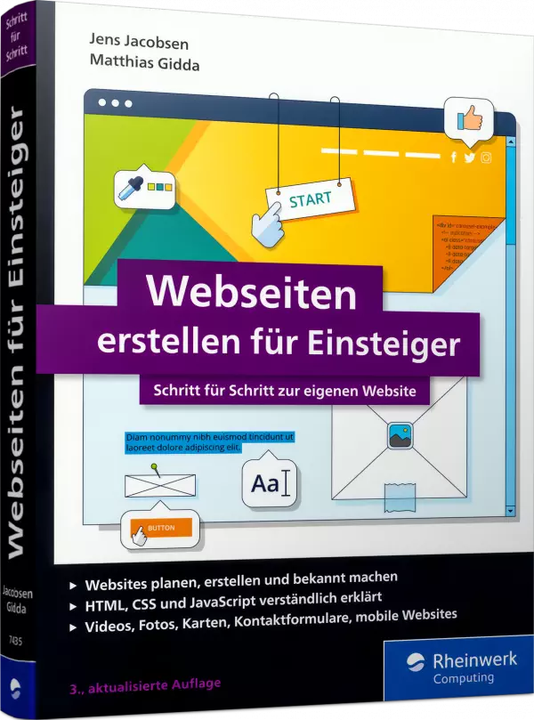 Webseiten erstellen für Einsteiger