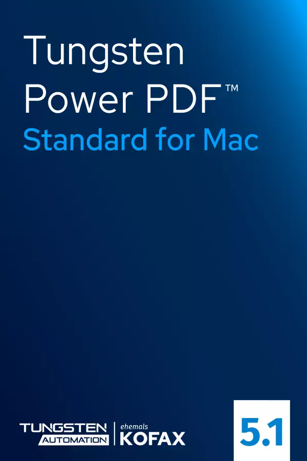 Power PDF 5.1 Standard für Mac - Dauerlizenz