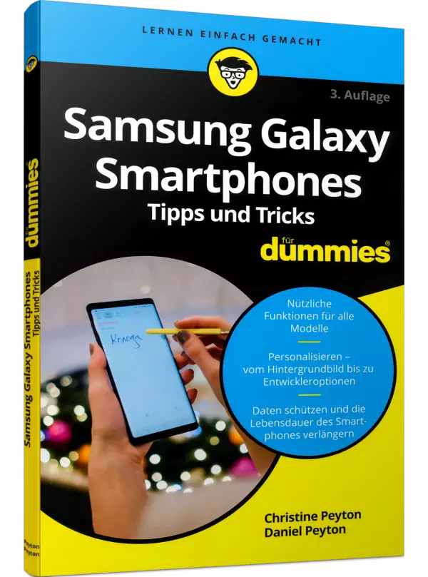 Samsung Galaxy Smartphones Tipps & Tricks für Dummies Pocketbuch