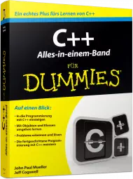 C++ für Dummies - Alles-in-einem-Band, ISBN: 978-3-527-71170-3, Best.Nr. WL-71170, erschienen 02/2016, € 29,99