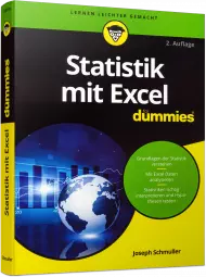 Statistik mit Excel für Dummies, ISBN: 978-3-527-71287-8, Best.Nr. WL-71287, erschienen 03/2017, € 26,99