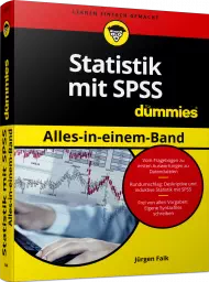 Statistik mit SPSS für Dummies - Alles-in-einem-Band, ISBN: 978-3-527-71367-7, Best.Nr. WL-71367, erschienen 06/2018, € 29,99