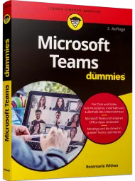 WL-71897, Microsoft Teams für Dummies, Buch von Wiley mit 326 S., EUR 20,00 (ET 09/21) 978-3-527-71897-9