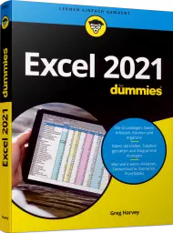 WL-71958, Excel 2021 für Dummies, Buch von Wiley mit 425 S., EUR 16,- (ET 04/22) 978-3-527-71958-7