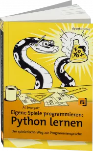Eigene Spiele programmieren - Python lernen, ISBN: 978-3-86490-492-9, Best.Nr. DP-492, erschienen 09/2017, € 24,90