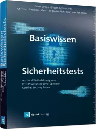 Basiswissen Sicherheitstests, ISBN: 978-3-86490-618-3, Best.Nr. DP-618, erschienen 06/2019, € 39,90