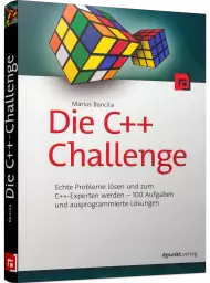 Die C++ Challenge, ISBN: 978-3-86490-626-8, Best.Nr. DP-626, erschienen 12/2018, € 29,90