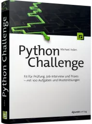 Python Challenge, ISBN: 978-3-86490-809-5, Best.Nr. DP-809, erschienen 02/2021, € 34,90