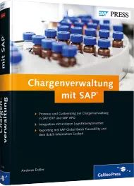 Chargenverwaltung mit SAP, ISBN: 978-3-8362-2109-2, Best.Nr. GP-2109, erschienen 07/2013, € 79,90