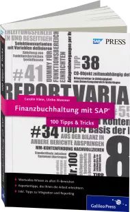 Finanzbuchhaltung mit SAP - 100 Tipps & Tricks, ISBN: 978-3-8362-2646-2, Best.Nr. GP-2646, erschienen 09/2014, € 49,90