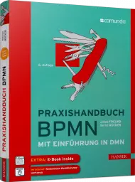 Praxishandbuch BPMN, ISBN: 978-3-446-46111-6, Best.Nr. HA-46111, erschienen 07/2019, € 39,90